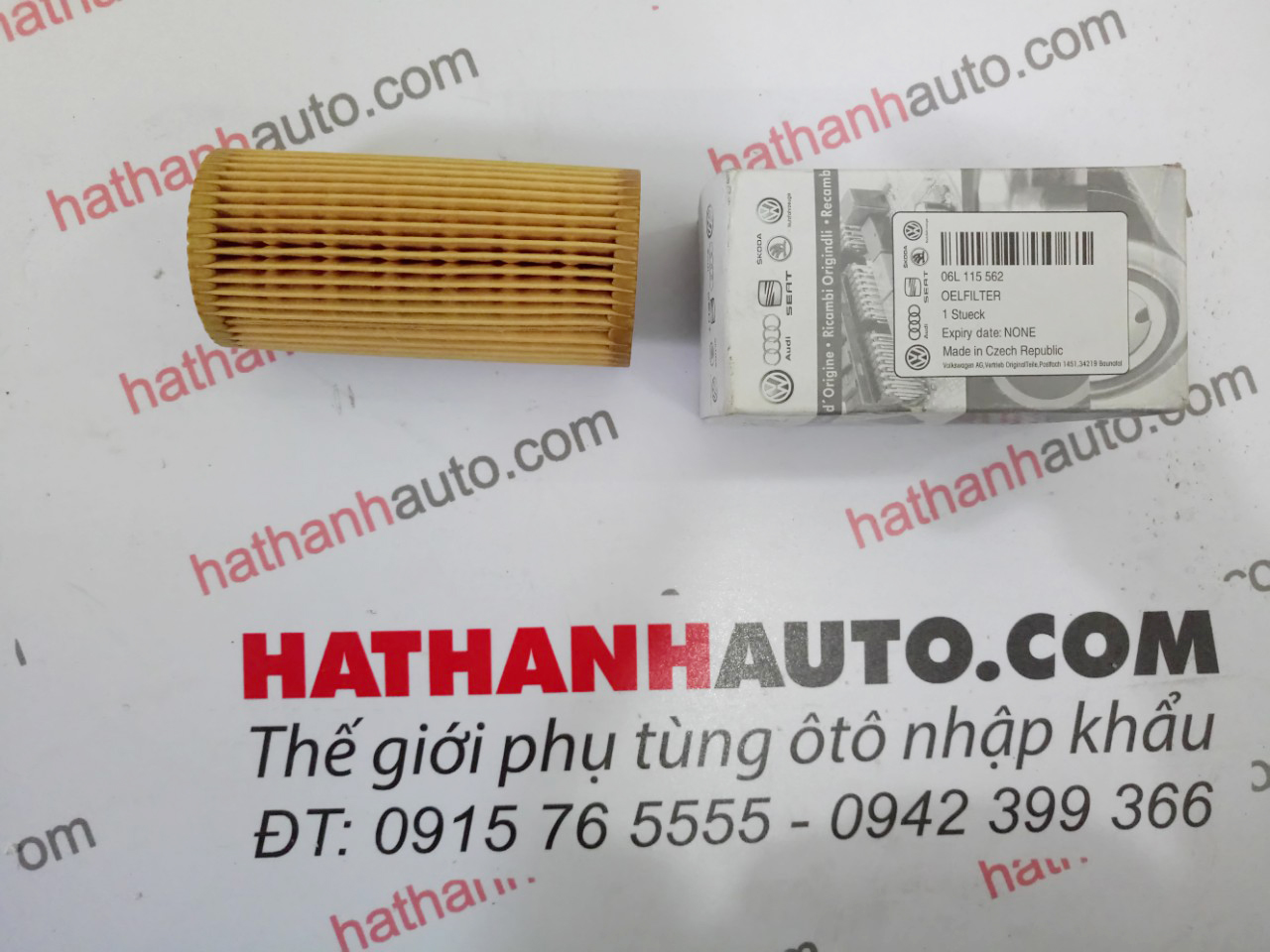 Lọc dầu (nhớt) máy xe Audi A1, A3, A4, A5, A7, Q5, TT - 06L115562