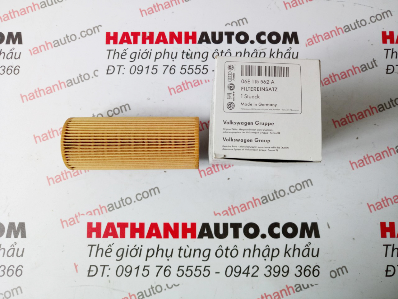 Lọc dầu (nhớt) máy xe Audi A4, A5, A6, A7, A8, Q5, Q7 - 06E115562A