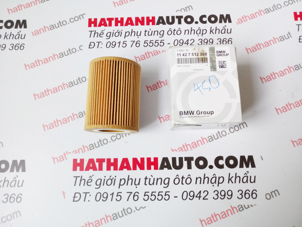 Lọc dầu (nhớt) máy BMW 750i, 750Li, X3, X5, Z3, Z4 - 11427512300