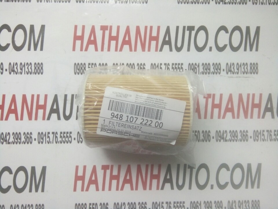 Lọc dầu (nhớt) máy xe Porsche 911 Targa 4, 911 Targa 4S - 94810722200