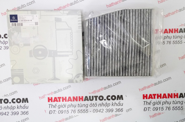 Lọc gió điều hòa xe Mercedes A160, A180, A200, A220 - 2468300018