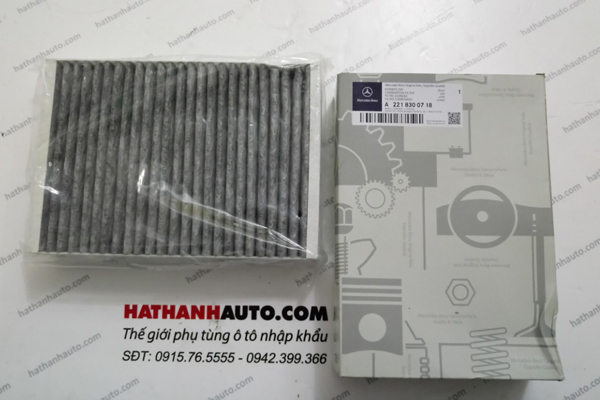 Lọc gió điều hòa xe Mercedes S300, S320, S350, S400 W221-2218300718