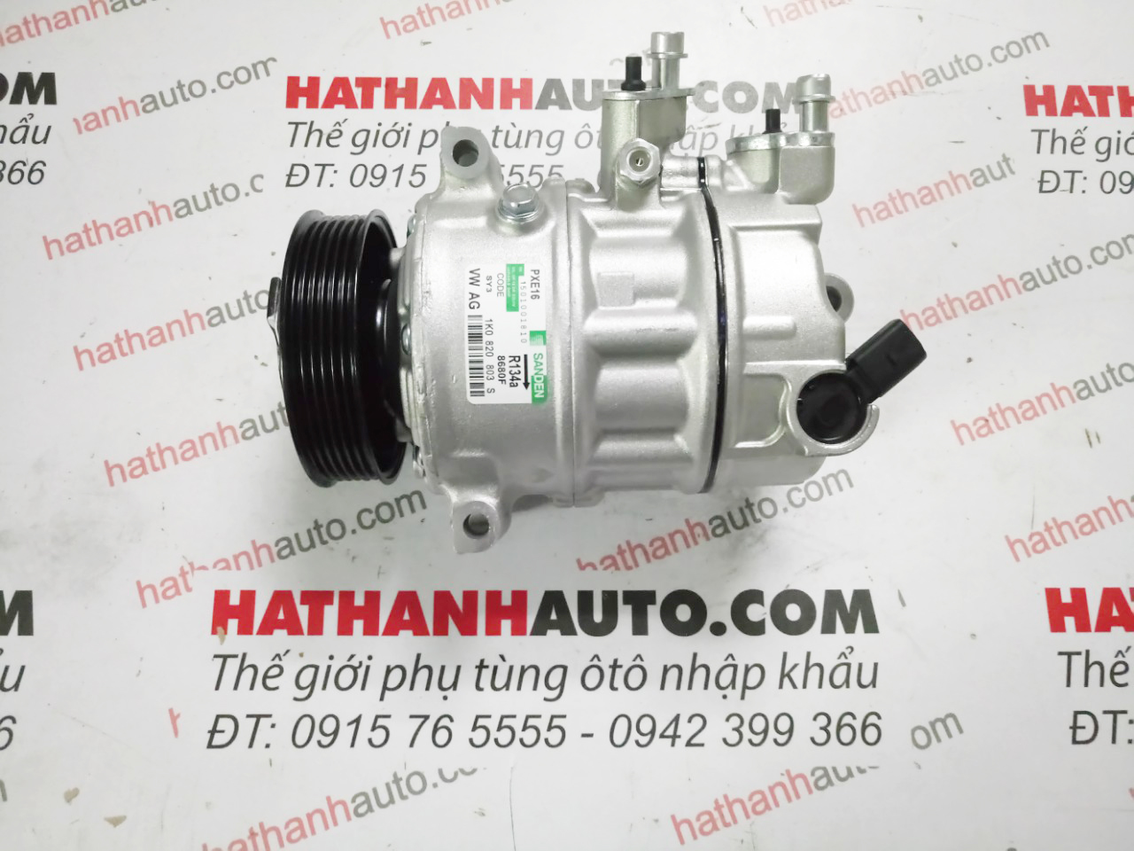 Lốc lạnh (máy nén) xe Audi Q3, A3, TT - 1K0820808A