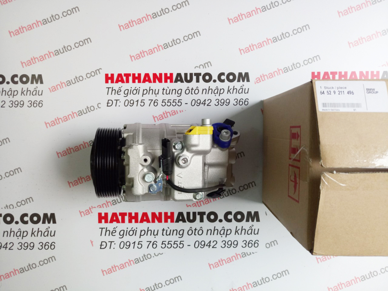 Lốc lạnh (máy nén) xe BMW X3 - 64529211496 - 64 52 9 211 496