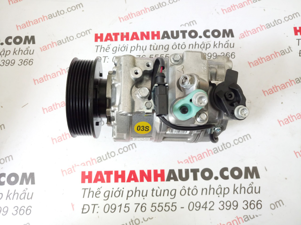 Lốc lạnh (máy nén) xe Porsche Cayenne 955 - 7L6820803S