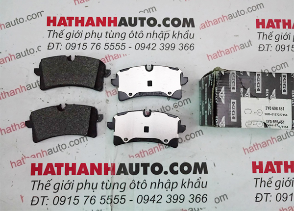 Má phanh (bố thắng) sau xe Audi A6, A7, A8 - 3Y0698451 -3Y0698451A