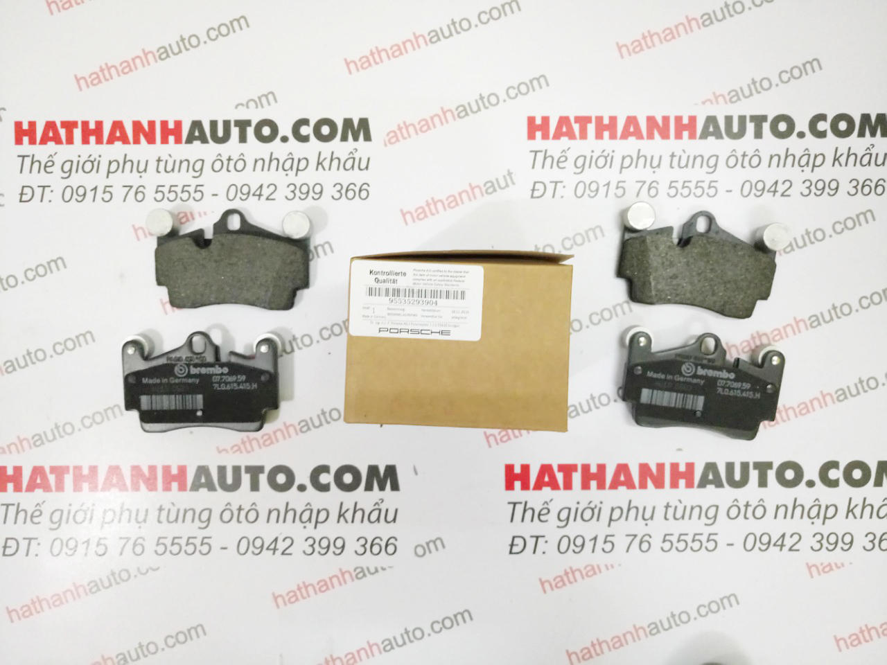 Má phanh (bố thắng) sau xe Audi Q7 - 7L0698451 - 7L6698451-4L0698451