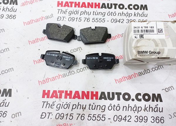 Má phanh (bố thắng) sau xe BMW 3 Series E90, E92 - 34216788183