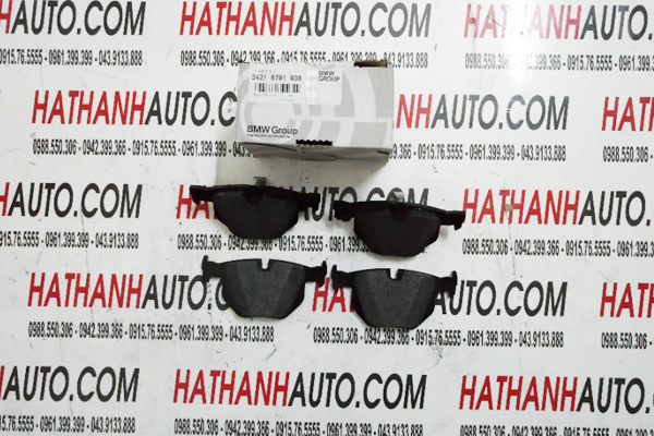 Má phanh (bố thắng) sau xe BMW 320i, 325i, 330i, 335i, X1 - 34216791938