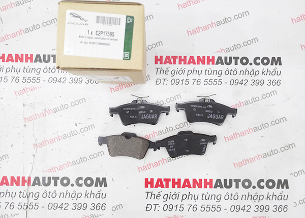 Má phanh (bố thắng) sau xe Jaguar XIL, X150, X350 - C2P17595