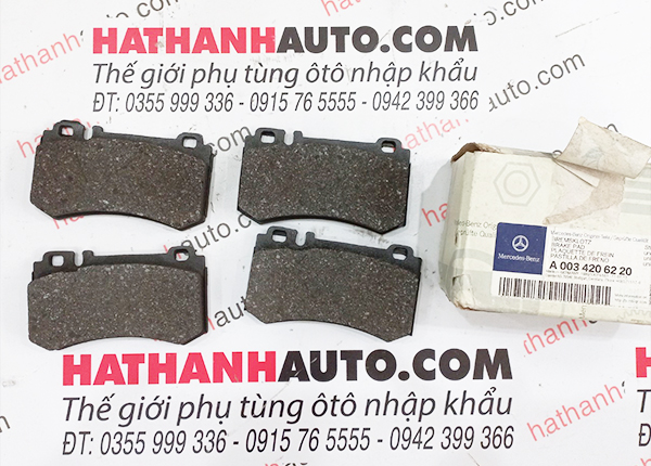 Má phanh (bố thắng) sau xe Mercedes CLS Class - 0034206220