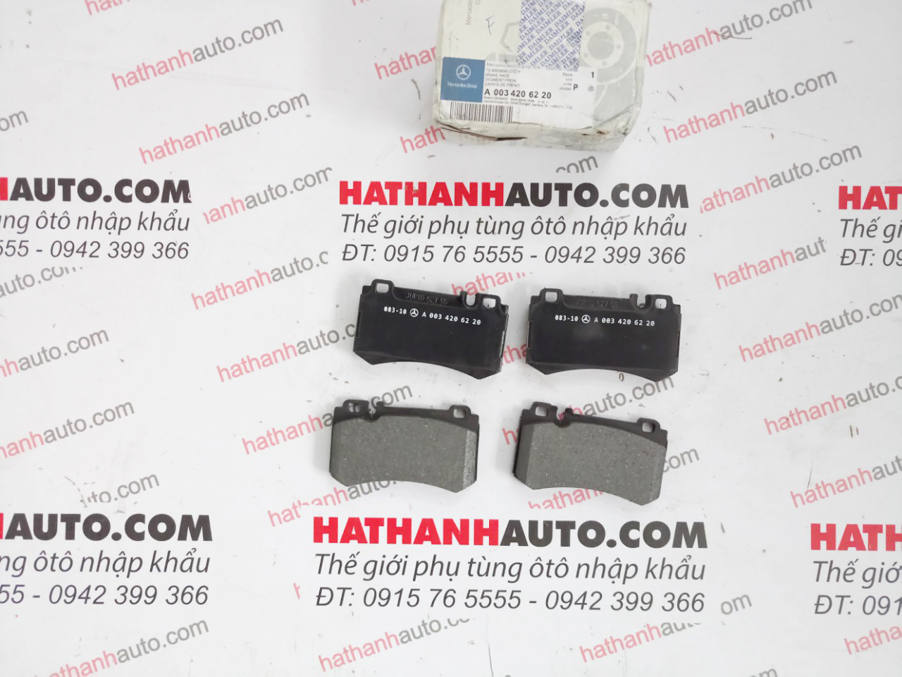 Má phanh (bố thắng) sau xe Mercedes CLS55 AMG, E55 AMG - 0034206220