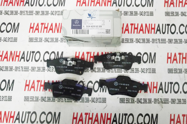 Má phanh (bố thắng) sau xe Mercedes GL320, GL350 W164 - 0044205220