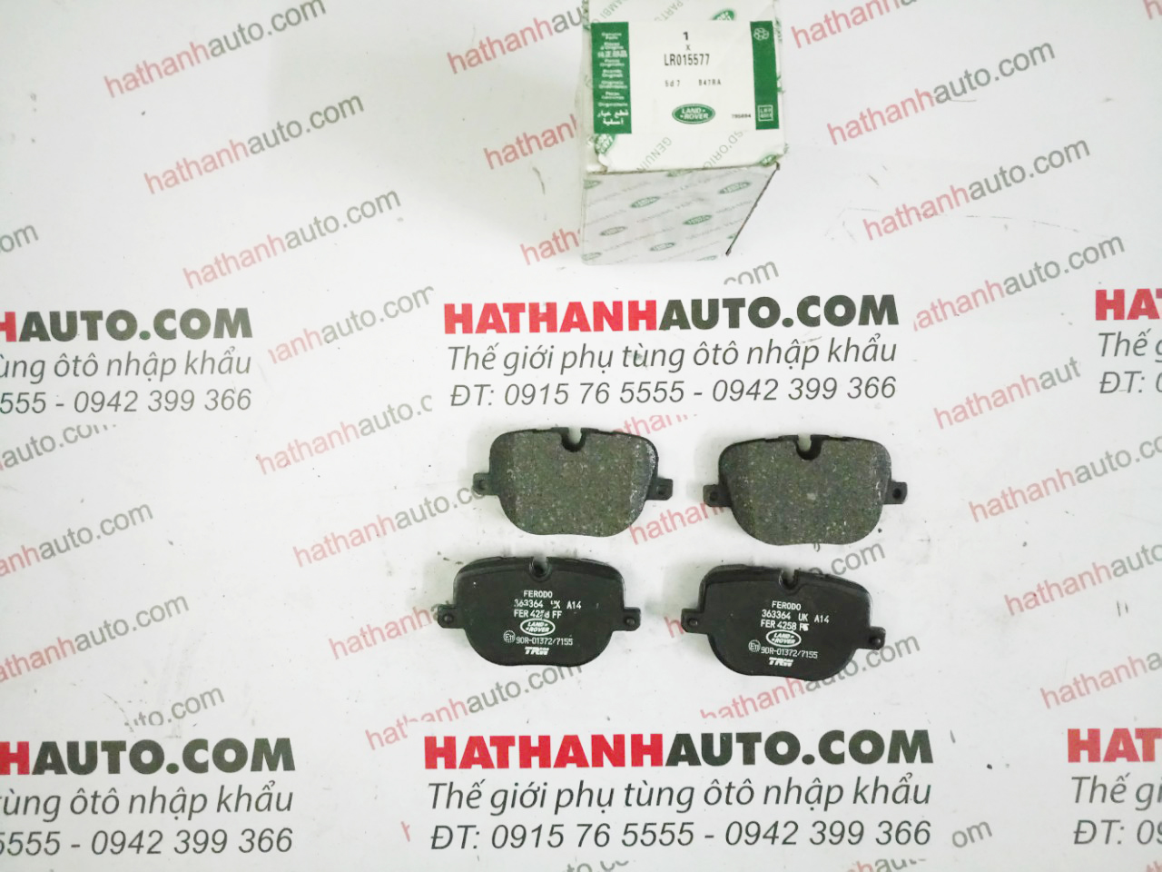 Má phanh (bố thắng) sau xe Range Rover Supercharged Sport-LR015577