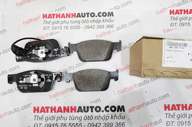 Má phanh (bố thắng) trước xe Audi A4, S4, A5, S5 - 8W0698151Q