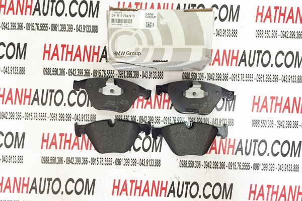 Má phanh (bố thắng) trước xe BMW 745i,750i, 760i, 745Li, 750Li, 760Li