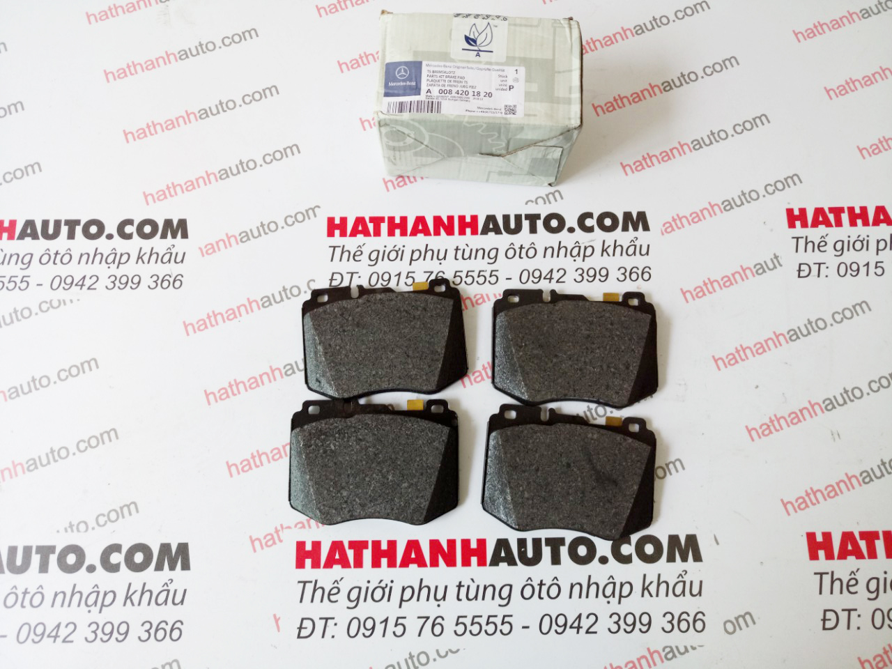 Má phanh (bố thắng) trước xe Mercedes C350, C400, C450 AMG W205