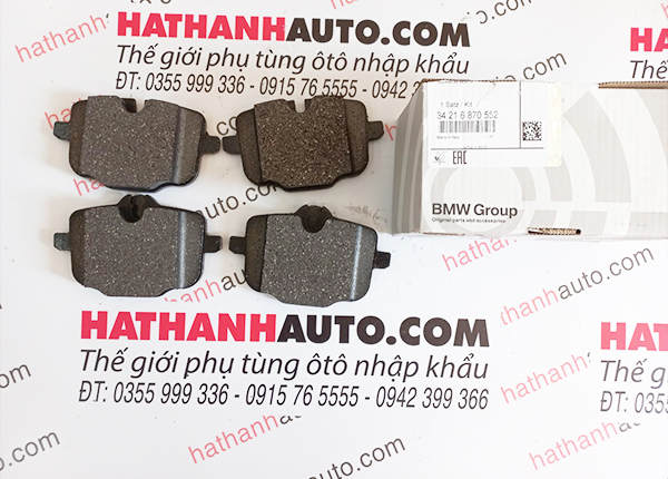 Má phanh sau xe BMW X5 G05, F95, X6 G06, F96 - 34216870552