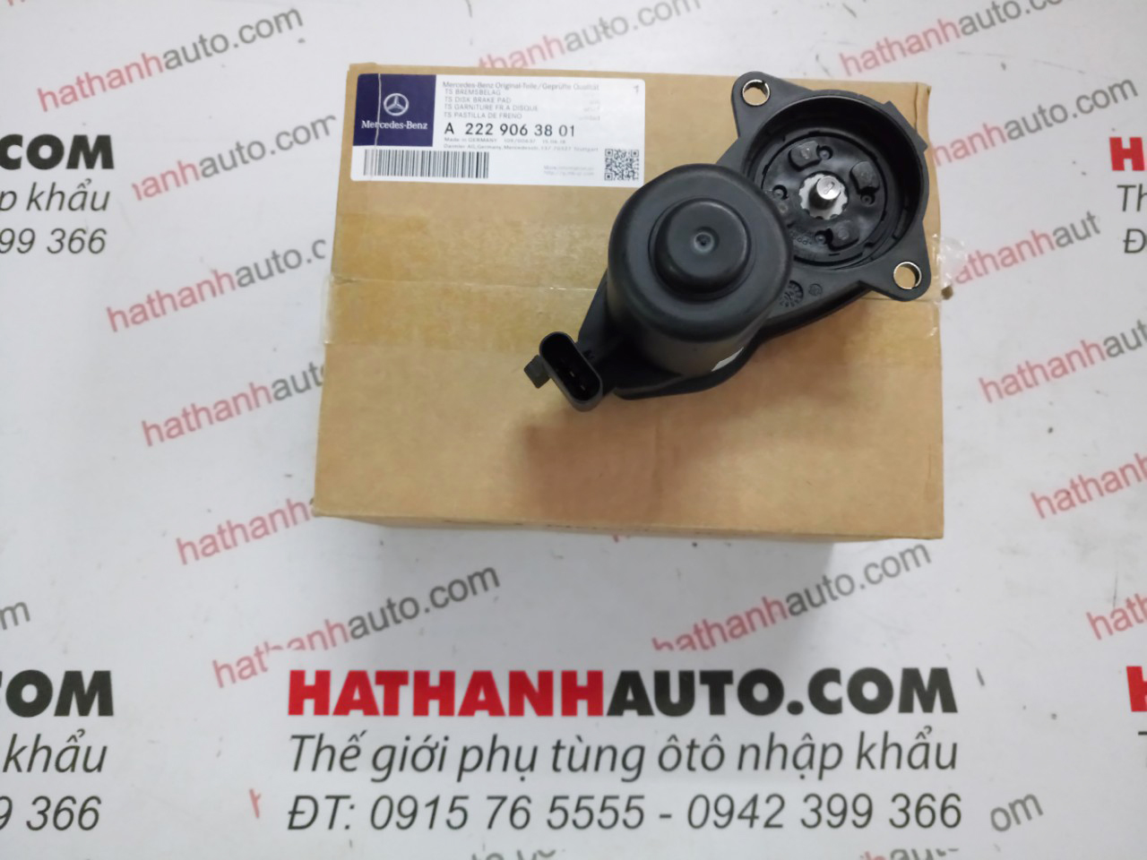 Mô tơ phanh (thắng) tay xe Mercedes GL500, GL63 AMG W166