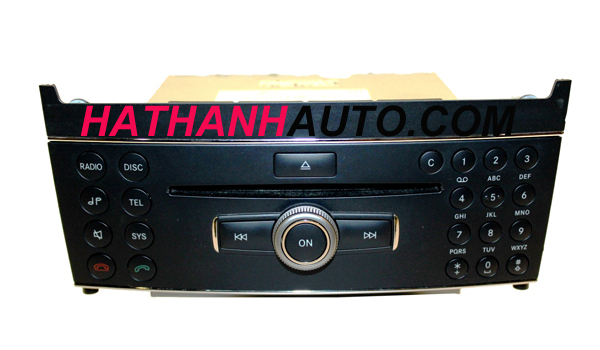 O đia CD changer xe Mercedes C200 đoi 2009 chinh hang