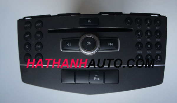 O đia CD changer xe Mercedes C200 chinh hang