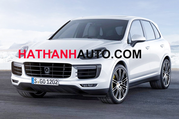 O khoa ca po truoc xe Porsche Cayenne S chinh hang