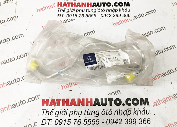 Ống nước xe Mercedes M157, M278 - 2782001851 - A2782001851