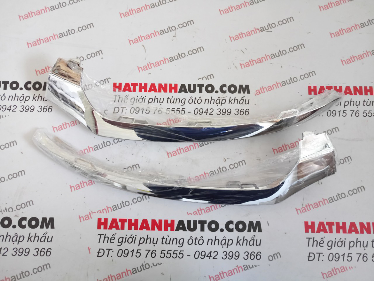 Ốp inox ba đờ sốc (cản) trước xe Mercedes C63 AMG, C63 AMG S