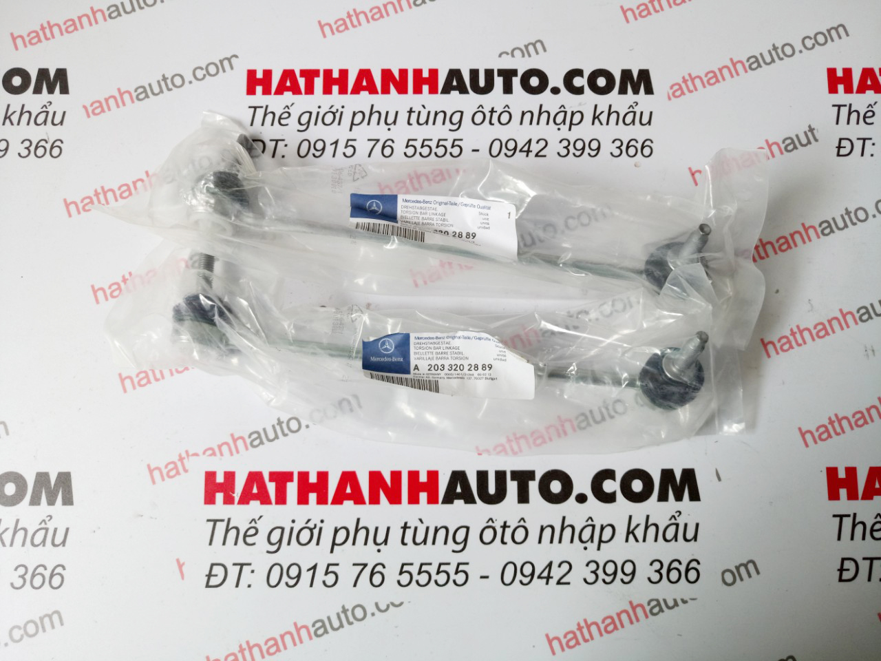 Rô tuyn cân bằng trước xe Mercedes C160, C180, C200 W203-2033202889
