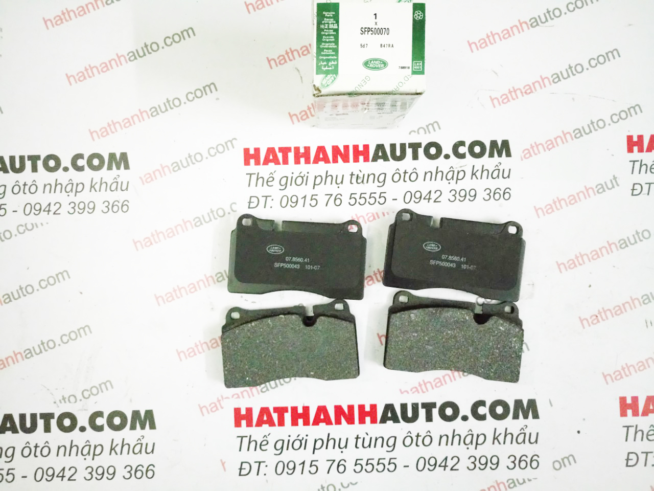 Má phanh (bố thắng) trước xe Range Rover Sport L320 - SFP500070