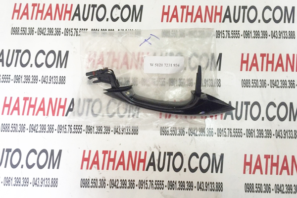 Tay mở cửa ngoài trước phải xe BMW 528i, 550i, 640i - 51217231934