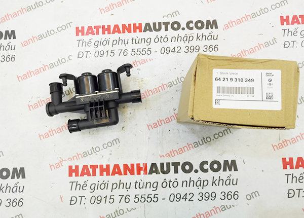 Van nước (sấy) nóng điều hòa xe BMW 528i, 535d, 535i - 64219310349