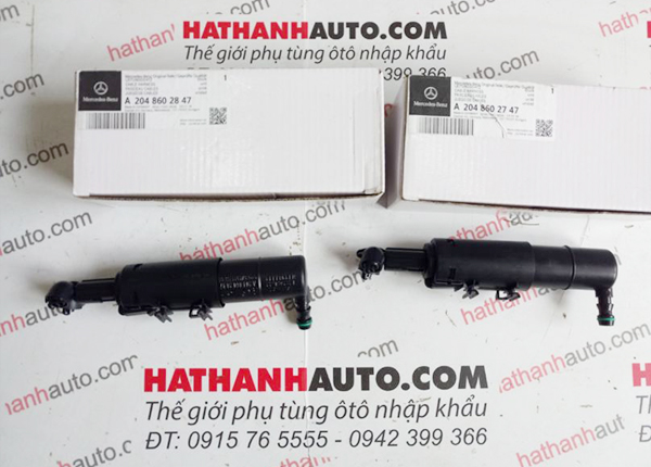 Vòi phun nước rửa đèn pha xe Mercedes C Class W204 - 2048602747