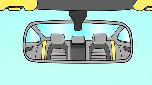 Điều chỉnh gương hậu trong ô tô