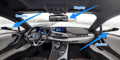 BMW i8 Mirrorless Concept CES 2016