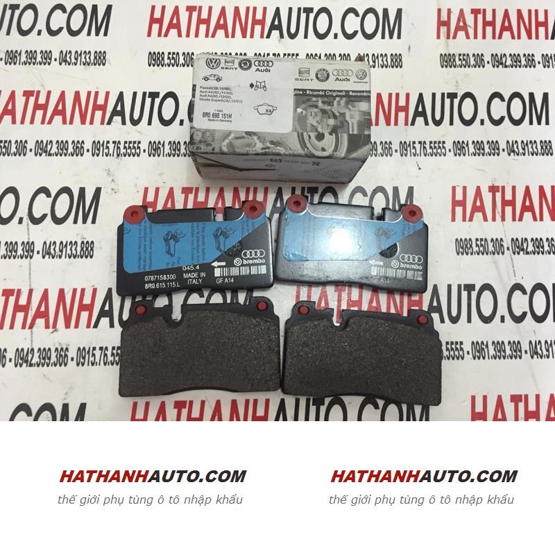 M 225 Phanh Bố Thắng Trước Xe Audi A6 A7 A8 8r0698151h