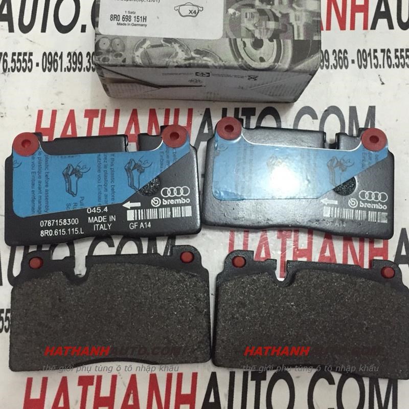M 225 Phanh Bố Thắng Trước Xe Audi A6 A7 A8 8r0698151h